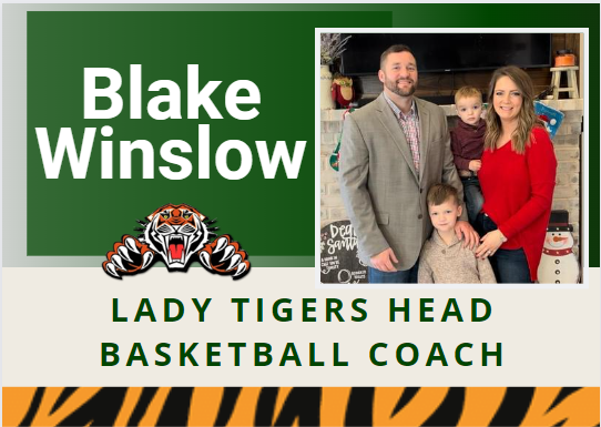 Blake Winslow hired as Lady Tigers head Coach
